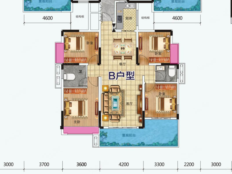 3#B户型